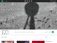 Tablet Screenshot of projectartbeat.com